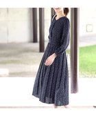 【ティアクラッセ/Tiaclasse】の【洗える・新色追加】パフスリーブプリーツワンピース ネイビー|ID: prp329100004860224 ipo3291000000035989845