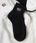 【ウィゴー/WEGO】のデザインロゴ刺繍アンクル底パイルソックス 柄1|ID: prp329100004860234 ipo3291000000035990174