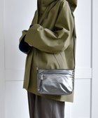 【ラ バガジェリー/LA BAGAGERIE】のコーティングキャンバス ミニショルダーバッグ ガンメタリック|ID: prp329100004860238 ipo3291000000035990323