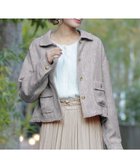 【ティアクラッセ/Tiaclasse】の【洗える】ツイードジャケット グレージュ|ID: prp329100004860246 ipo3291000000035990517