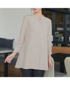 【ティアクラッセ/Tiaclasse】のバックタックフレアチュニック グレージュ|ID: prp329100004860247 ipo3291000000036263545