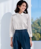 【組曲/KUMIKYOKU】のElena襟付きニットプルオーバー ライトグレー系|ID: prp329100004860249 ipo3291000000035990597