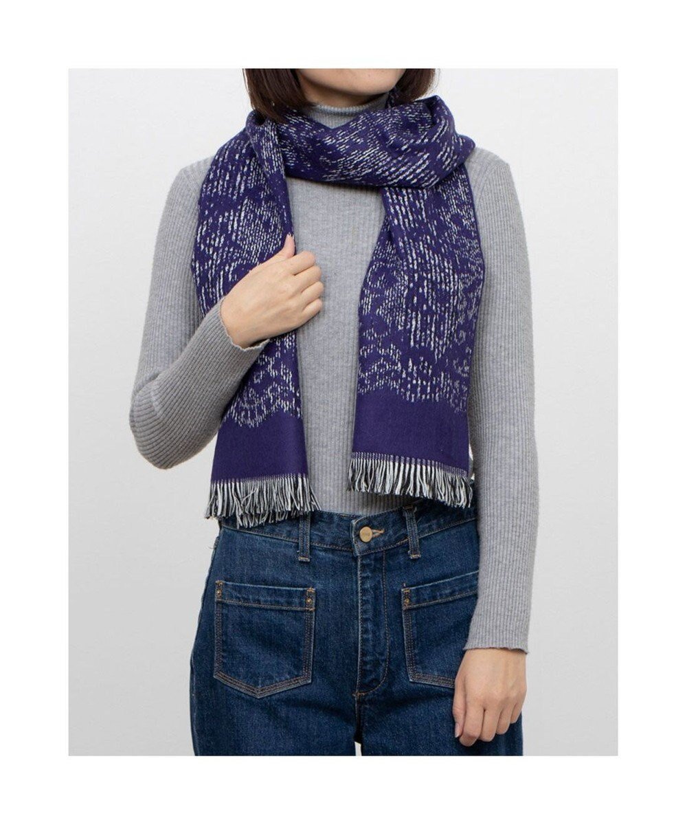 【アンビリオン/UNBILLION】のカシュネ cache nez / レース柄グレンチェックマフラー インテリア・キッズ・メンズ・レディースファッション・服の通販 founy(ファニー) ファッション Fashion レディースファッション Fashion for Women マフラー・スヌード / 冬小物の定番 Scarves & Mufflers アクセサリー Fashion Accessories ギフト プレゼント Gift / Present クリスマス X'mas Christmas / X'mas スカーフ Scarf, Neckwear ストール Stole, Wrap スヌード Snood, Infinity Scarf チェック Check, Plaid, Tartan ハンド Hand, Handmade フランス France, French ベーシック Basic, Essential マフラー Scarf, Muffler モチーフ Motif, Design Theme レース Lace, Lace Fabric 再入荷 Restock / Back in Stock 夏 Summer 帽子 Hat, Headwear S/S・春夏 SS, Spring/Summer, Warm Season A/W・秋冬 Autumn/Winter 防寒 Cold Protection, Winter-Ready パープル|ID: prp329100004860256 ipo3291000000035990808