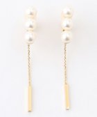 【エニー/ANY】の【WEB限定】パールチェーンイヤリング ゴールド|ID: prp329100004860277 ipo3291000000035991653