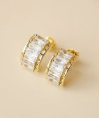 【ティアクラッセ/Tiaclasse】の【金属アレルギー対応】 クリスタルピアス ゴールド|ID: prp329100004860280 ipo3291000000035991784