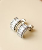 【ティアクラッセ/Tiaclasse】の【金属アレルギー対応】 クリスタルピアス シルバー|ID: prp329100004860280 ipo3291000000035991786