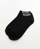 【ウィゴー/WEGO】のMoitieロゴショートソックス ブラック|ID: prp329100004860289 ipo3291000000035992073