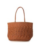 【アンビリオン/UNBILLION】のペルケ perche / 牛革メッシュ編みトートS ブラウン|ID: prp329100004860317 ipo3291000000035992343