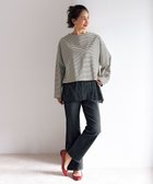 【アンフィーロ 自由区/UNFILO】の【UNFILO DENIM】フレアデニム グレー|ID: prp329100004860395 ipo3291000000036383633