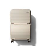 【エースバッグズアンドラゲッジ/ACE BAGS & LUGGAGE】のEDGELINK クルーズボックスグリント スーツケース 64L フロントオープン 09143 エッジリンク アイボリー|ID: prp329100004860421 ipo3291000000035993192