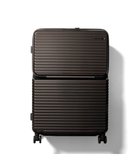 【エースバッグズアンドラゲッジ/ACE BAGS & LUGGAGE】のEDGELINK クルーズボックスグリント スーツケース 101L フロントオープン 09144 エッジリンク ブラック|ID: prp329100004860422 ipo3291000000035993209