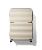 【エースバッグズアンドラゲッジ/ACE BAGS & LUGGAGE】のEDGELINK クルーズボックスグリント スーツケース 101L フロントオープン 09144 エッジリンク アイボリー|ID: prp329100004860422 ipo3291000000035993214