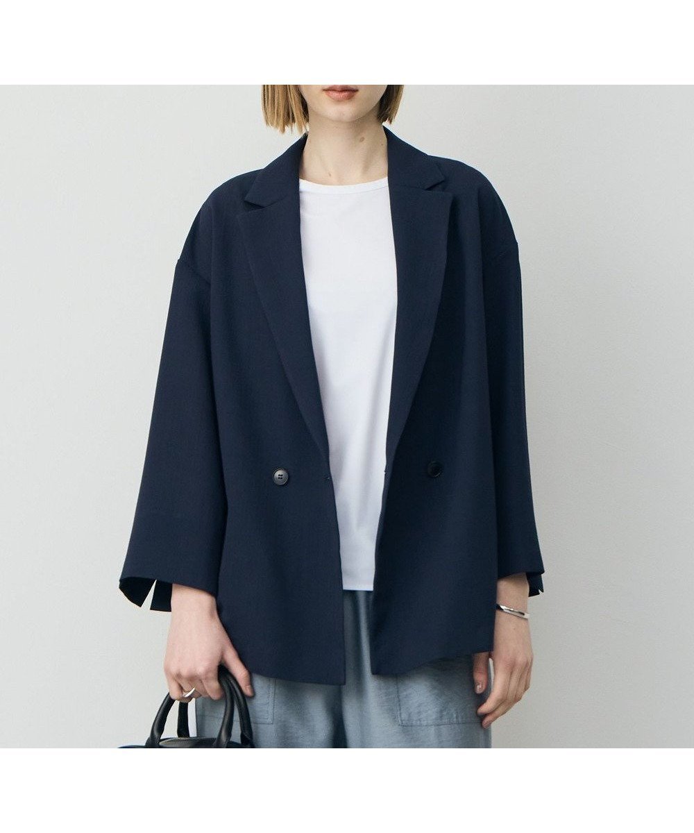 【アイシービー/iCB】のドライアセテートスラブ 8分袖ジャケット 人気、トレンドファッション・服の通販 founy(ファニー) 　ファッション　Fashion　レディースファッション　Fashion for Women　アウター　Coat / Outerwear Collection　レディースジャケット・軽アウター　Jackets　テーラードジャケット / 通勤・きれいめスタイル　Tailored Jackets & Blazers　春　Spring　カーディガン　Cardigan, Knitwear　ジャケット　Jacket, Outerwear　セットアップ　Set-Up, Coordinated Outfit　リラックス　Relax, Relaxed Fit　S/S・春夏　SS, Spring/Summer, Warm Season　おすすめ　Recommended / Our Picks　夏　Summer　2026年　2026　 other-1|ID: prp329100004860436 ipo3291000000036899177