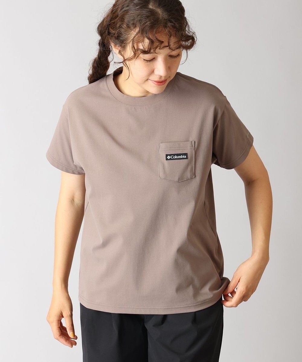 【コロンビア/Columbia】のColumbia/ ウィメンズツイードキャナルポケットショートスリーブTシャツ /コロンビア インテリア・キッズ・メンズ・レディースファッション・服の通販 founy(ファニー) ファッション Fashion レディースファッション Fashion for Women トップス・カットソー Cut & Sew Tops シャツ・ブラウス・オフィスカジュアル Elegant Blouses & Button-Ups ロングTシャツ・Tシャツ Longline T-Shirts & Tees カットソー・ベーシックTシャツ Cut-and-Sewn Tops / Stretch Tees & Basics おすすめ Recommended / Our Picks カットソー Cut and Sewn Top ストレッチ Stretch, Stretchy Fabric フィット Fit, Slim Fit ポケット Pocket, Pocket Detail リラックス Relax, Relaxed Fit 夏 Summer S/S・春夏 SS, Spring/Summer, Warm Season A/W・秋冬 Autumn/Winter Iron|ID: prp329100004860447 ipo3291000000035993608