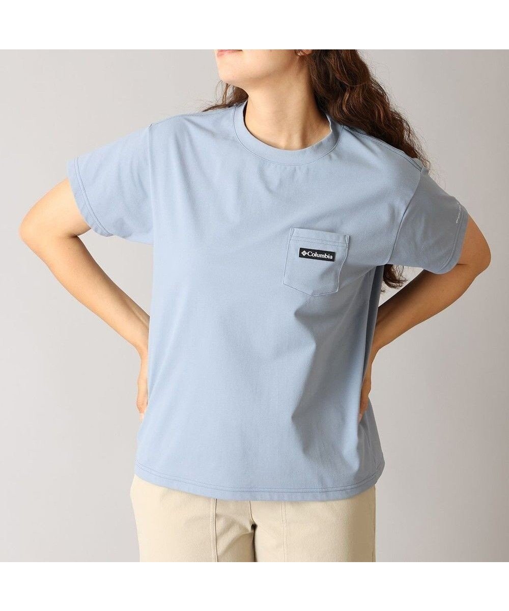 【コロンビア/Columbia】のColumbia/ ウィメンズツイードキャナルポケットショートスリーブTシャツ /コロンビア インテリア・キッズ・メンズ・レディースファッション・服の通販 founy(ファニー) ファッション Fashion レディースファッション Fashion for Women トップス・カットソー Cut & Sew Tops シャツ・ブラウス・オフィスカジュアル Elegant Blouses & Button-Ups ロングTシャツ・Tシャツ Longline T-Shirts & Tees カットソー・ベーシックTシャツ Cut-and-Sewn Tops / Stretch Tees & Basics おすすめ Recommended / Our Picks カットソー Cut and Sewn Top ストレッチ Stretch, Stretchy Fabric フィット Fit, Slim Fit ポケット Pocket, Pocket Detail リラックス Relax, Relaxed Fit 夏 Summer S/S・春夏 SS, Spring/Summer, Warm Season A/W・秋冬 Autumn/Winter Beacon|ID: prp329100004860447 ipo3291000000035993610