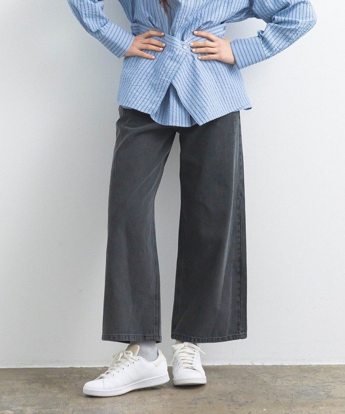 【クラフトスタンダードブティック/CRAFT STANDARD BOUTIQUE】のストレートワイドデニムパンツ インテリア・キッズ・メンズ・レディースファッション・服の通販 founy(ファニー) https://founy.com/ ファッション Fashion レディースファッション Fashion for Women パンツ Pants & Trousers デニムパンツ・ジーンズ・美脚デニム Denim Jeans & Pants 春 Spring シンプル Simple, Minimal ジャケット Jacket, Outerwear スニーカー Sneakers, Trainers デニム Denim, Jeans Material トレンチ Trench, Trench Coat バランス Balance, Style Balance ポケット Pocket, Pocket Detail モノトーン Monotone, Black and White ワーク Workwear, Utility Style S/S・春夏 SS, Spring/Summer, Warm Season おすすめ Recommended / Our Picks 夏 Summer |ID: prp329100004860462 ipo3291000000035993884