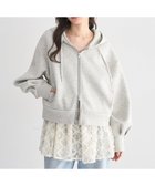 【アースミュージックアンドエコロジー/earth music&ecology】のエアもちフーディブルゾン 人気、トレンドファッション・服の通販 founy(ファニー) ファッション Fashion レディースファッション Fashion for Women アウター Coat / Outerwear Collection レディースジャケット・軽アウター Jackets ブルゾンジャケット・スポーティアウター Blouson Jackets おすすめ Recommended / Our Picks ジップ Zip, Zipper ジャケット Jacket, Outerwear ブルゾン Blouson, Bomber Jacket ポケット Pocket, Pocket Detail リラックス Relax, Relaxed Fit 夏 Summer 旅行 Travel 春 Spring S/S・春夏 SS, Spring/Summer, Warm Season thumbnail Gray Mixture|ID: prp329100004860469 ipo3291000000035994014