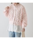 【アメリカンホリック/AMERICAN HOLIC】のアートレースカーディガン Pink|ID: prp329100004860470 ipo3291000000035994036