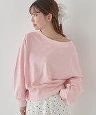 【アースミュージックアンドエコロジー/earth music&ecology】の裾スリット裏毛プルオーバー Pink|ID: prp329100004860471 ipo3291000000035994066