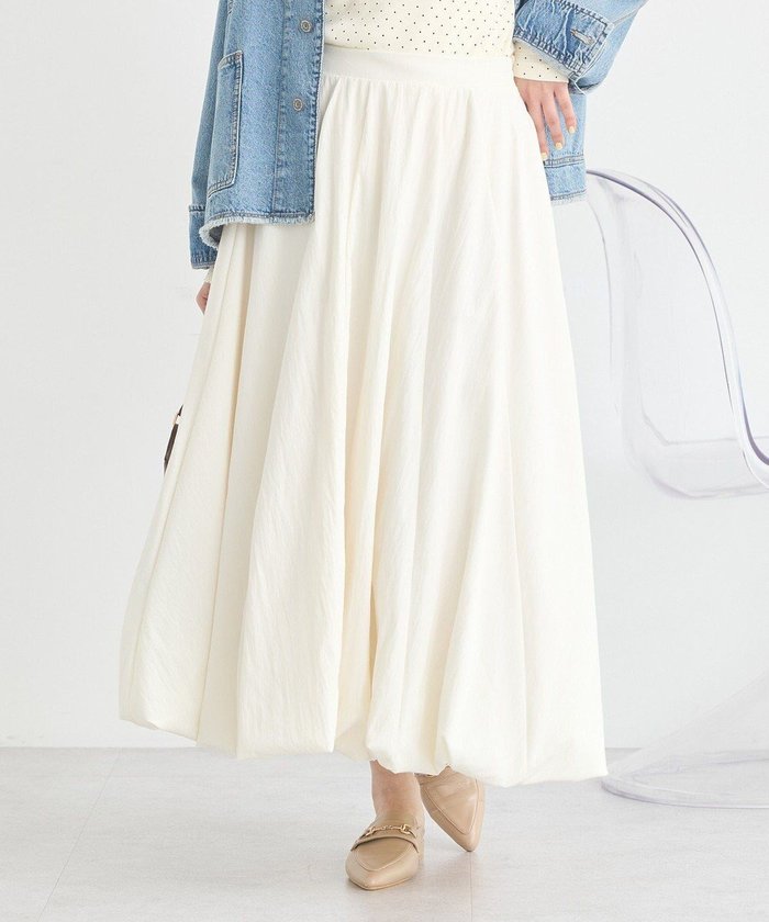 【アースミュージックアンドエコロジー/earth music&ecology】のバルーンスカート インテリア・キッズ・メンズ・レディースファッション・服の通販 founy(ファニー) https://founy.com/ ファッション Fashion レディースファッション Fashion for Women スカート Skirts 春 Spring カットソー Cut and Sewn Top シンプル Simple, Minimal バランス Balance, Style Balance バルーン Balloon, Balloon Silhouette ポケット Pocket, Pocket Detail S/S・春夏 SS, Spring/Summer, Warm Season 夏 Summer |ID: prp329100004860475 ipo3291000000035994129