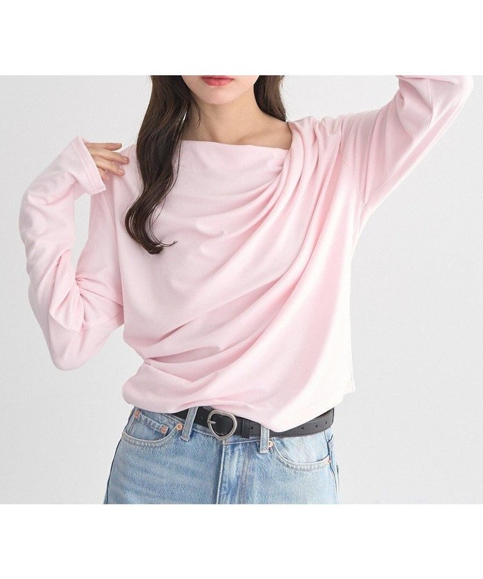 【アースミュージックアンドエコロジー/earth music&ecology】のアソートドレーププルオーバー インテリア・キッズ・メンズ・レディースファッション・服の通販 founy(ファニー) https://founy.com/ ファッション Fashion レディースファッション Fashion for Women トップス・カットソー Cut & Sew Tops シャツ・ブラウス・オフィスカジュアル Elegant Blouses & Button-Ups ロングTシャツ・Tシャツ Longline T-Shirts & Tees カジュアルプルオーバー・ニットトップス Pullovers & Knit Tops / Casual Pullovers カットソー・ベーシックTシャツ Cut-and-Sewn Tops / Stretch Tees & Basics アクセサリー Fashion Accessories 春 Spring カットソー Cut and Sewn Top デコルテ Décolleté, Neckline ドレープ Drape, Draping Fabric ポケット Pocket, Pocket Detail S/S・春夏 SS, Spring/Summer, Warm Season 夏 Summer エレガント 上品 Elegant |ID: prp329100004860493 ipo3291000000036306191