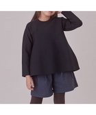 【アンフィーロ/UNFILO / KIDS】の【100-130cm】ペプラムニット ブラック|ID: prp329100004860871 ipo3291000000036003036