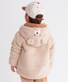 【ミキハウスホットビスケッツ/MIKI HOUSE HOT BISCUITS / KIDS】の【70-110cm】 もこくま顔ドン ボアジャンパー アイボリー|ID: prp329100004860882 ipo3291000000036003178