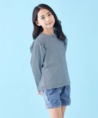【アンフィーロ/UNFILO / KIDS】の【110-150cm】タックスリーブTシャツ ボーダー|ID: prp329100004860892 ipo3291000000036003285