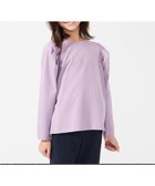 【アンフィーロ/UNFILO / KIDS】の【110-150cm】タックスリーブTシャツ ラベンダー|ID: prp329100004860892 ipo3291000000036003290