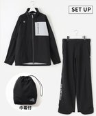 【ピーダブリュサーキュラス/PW CIRCULUS】の【 耐水圧20000mm / レイン対応 】【UNISEX】防水レインウエアセット ゴルフ ブラック系|ID: prp329100004860899 ipo3291000000036003371