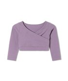 【チャコット/Chacott / KIDS】のカシュクールトップ グレイッシュライラック|ID: prp329100004860908 ipo3291000000036003517