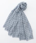 【ジョセフ アブード/JOSEPH ABBOUD / MEN】の【ドイツ/bugatti×V.FRAAS】ビンテージタイルモチーフ ストール サックスブルー系7|ID: prp329100004860918 ipo3291000000036003665