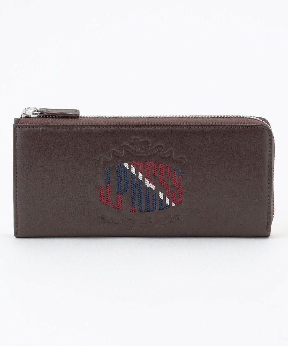 【ジェイ プレス/J.PRESS / MEN】の【MORPHO×J.PRESS】オーセンティックレジメンタル ハニーセル長財布(L字ラウンドファスナー) インテリア・キッズ・メンズ・レディースファッション・服の通販 founy(ファニー) ファッション Fashion メンズファッション Fashion for Men ストライプ Stripe, Striped Pattern 財布 Wallet, Purse ポケット Pocket, Pocket Detail ラウンド Round, Round Neck ダークブラウン系|ID: prp329100004860929 ipo3291000000036003860