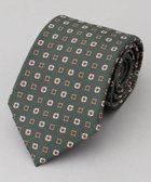 【五大陸/gotairiku / MEN】の【日本製】ネクタイ_小紋柄 スモーキーグリーン系8|ID: prp329100004860936 ipo3291000000036003994