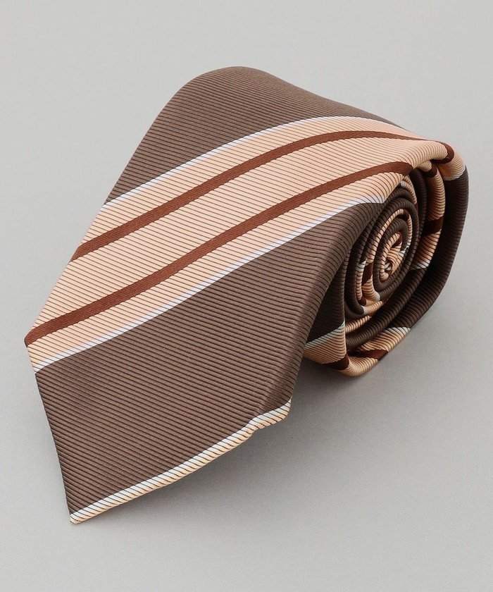 【五大陸/gotairiku / MEN】の【日本製】シルク ネクタイ_ストライプ インテリア・キッズ・メンズ・レディースファッション・服の通販 founy(ファニー) https://founy.com/ ファッション Fashion メンズファッション Fashion for Men シルク Silk, 100% Silk ストライプ Stripe, Striped Pattern スーツ Suit, Formalwear 日本製 Made In Japan |ID: prp329100004860937 ipo3291000000036004006