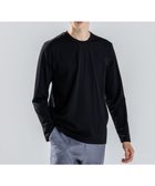 【ジョゼフ オム/JOSEPH HOMME / MEN】のハイゲージベアスムース クルーネック長袖Tシャツ ブラック系|ID: prp329100004860953 ipo3291000000036004321