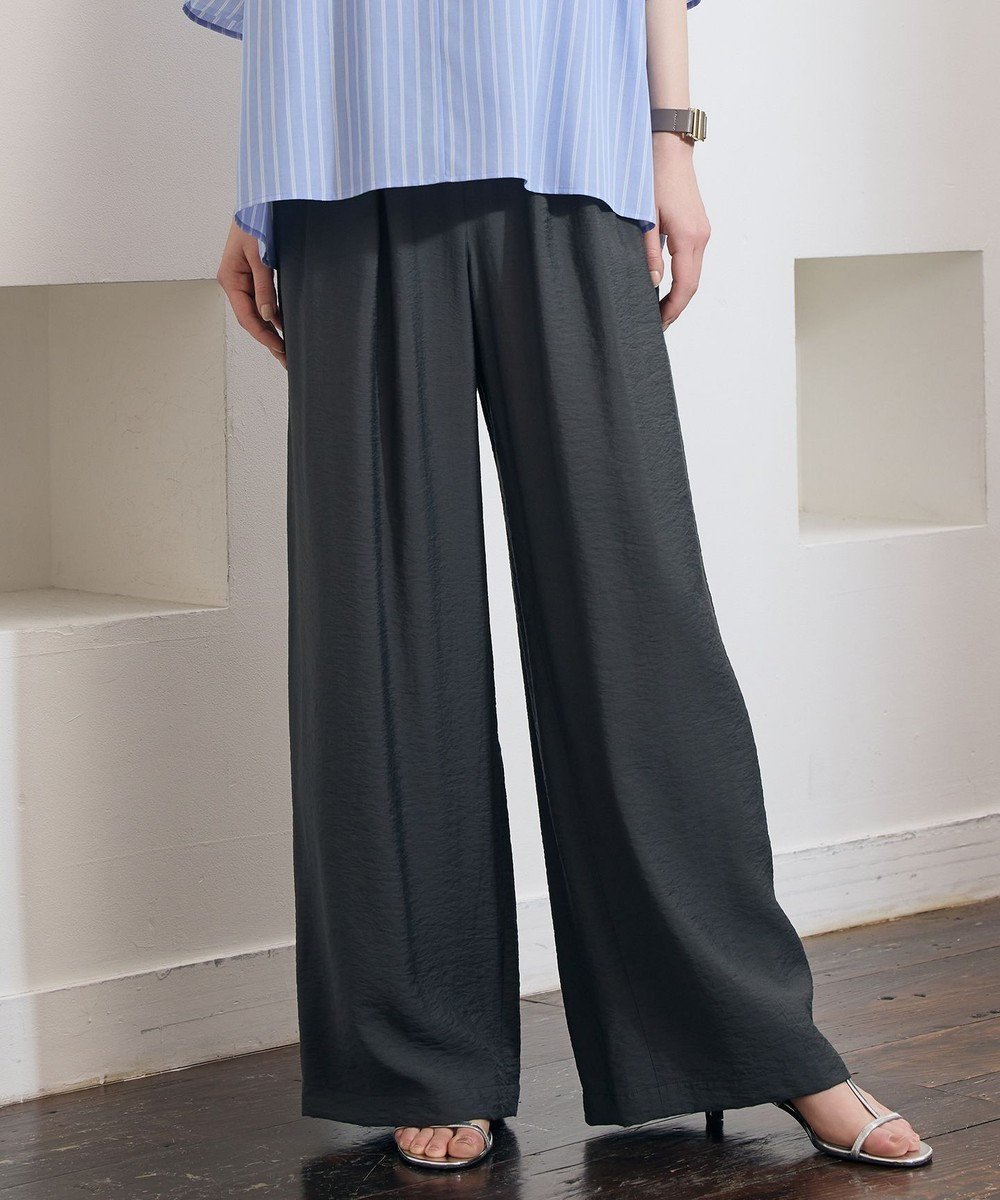 【自由区/JIYU-KU】の【セットアップ対応】エアリーツイルワイド パンツ 人気、トレンドファッション・服の通販 founy(ファニー) ファッション Fashion レディースファッション Fashion for Women セットアップ Matching Sets レディースパンツ・ボトムス Pants & Trousers / Bottoms おすすめ Recommended / Our Picks とろみ Fluid, Flowy Fabric ギャザー Gathered, Ruffled セットアップ Set-Up, Coordinated Outfit ツイル Twist, Twisted Detail ドレープ Drape, Draping Fabric バランス Balance, Style Balance ワイド Wide, Wide Fit 人気 Popular, Best Seller 夏 Summer 春 Spring S/S・春夏 SS, Spring/Summer, Warm Season other-1|ID: prp329100004860964 ipo3291000000036004832