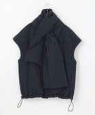 【ハッシュニュアンス/#Newans】の【撥水/洗える】ビックスクエア中綿ベスト ブラック|ID: prp329100004860982 ipo3291000000036005308