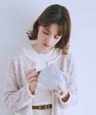 【メゾンドフルール/Maison de FLEUR】のサテンリボンラウンドポーチ 人気、トレンドファッション・服の通販 founy(ファニー) ファッション Fashion レディースファッション Fashion for Women ミニ財布・二つ折り財布 Wallets & Card Cases ポーチ&ミニバッグ Pouches & Mini Bags おすすめ Recommended / Our Picks ギフト プレゼント Gift / Present サテン Satin, Glossy Fabric シルバー Silver, Metallic Silver フォルム Silhouette, Form フラワー Flower, Floral フレーム Frame, Outline フロント Front, Front Design ポケット Pocket, Pocket Detail ポーチ Pouch, Small Case ラウンド Round, Round Neck エレガント 上品 Elegant 財布 Wallet, Purse thumbnail Light Blue|ID: prp329100004860985 ipo3291000000036005374