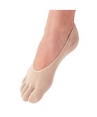 【チャコット/Chacott】の5本指シルク混ソックス ベージュ|ID: prp329100004860988 ipo3291000000036005442