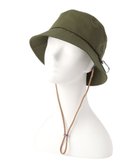 【ムーンバット/MOONBAT】の【WEB限定】バケットハット 撥水加工 あご紐付き サイズ調整可 カーキー|ID: prp329100004860989 ipo3291000000036005494