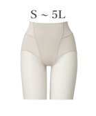 【ブラデリス ニューヨーク/BRADELIS New York】の【BRADELIS NewYork peace】綿混楽々ソフトガードル24 お尻周りをスッキリ補整 クロッチ付きで一枚ばき可能 ガードルショーツ シェルグレージュ|ID: prp329100004860991 ipo3291000000036005521