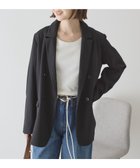 【アメリカンホリック/AMERICAN HOLIC】のWテーラードジャケット Black|ID: prp329100004860994 ipo3291000000036005589