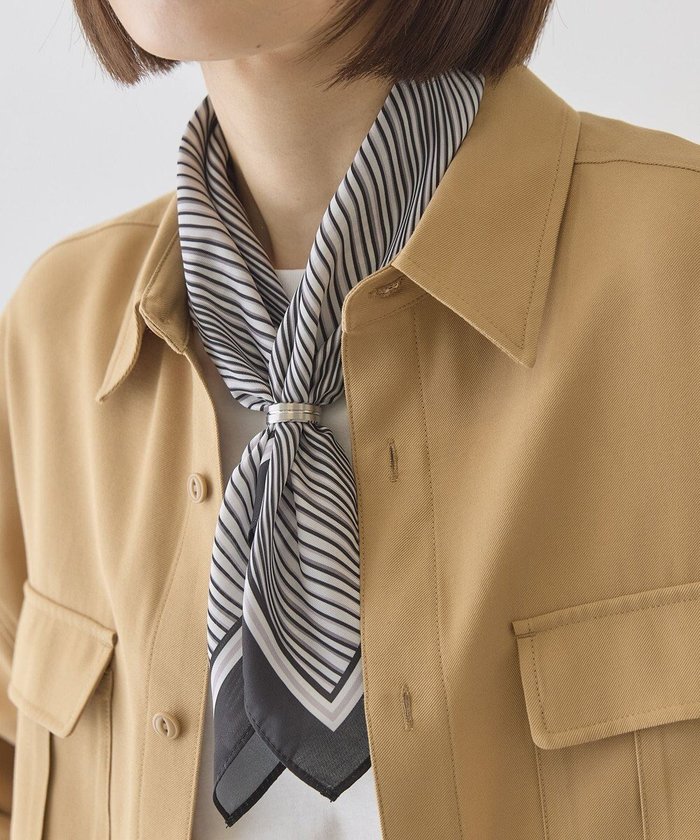 【アメリカンホリック/AMERICAN HOLIC】の【リングSET】波ストライプ柄スカーフ インテリア・キッズ・メンズ・レディースファッション・服の通販 founy(ファニー) https://founy.com/ ファッション Fashion レディースファッション Fashion for Women おすすめ Recommended / Our Picks アメリカン American Style スカーフ Scarf, Neckwear スタイリッシュ Stylish, Fashionable ストライプ Stripe, Striped Pattern チャーム Charm, Pendant バンダナ Bandana, Head Scarf |ID: prp329100004860998 ipo3291000000036005638