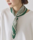 【アメリカンホリック/AMERICAN HOLIC】の【リングSET】波ストライプ柄スカーフ Green|ID: prp329100004860998 ipo3291000000036005643
