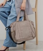 【アメリカンホリック/AMERICAN HOLIC】の【2SET】多機能トートバッグ 人気、トレンドファッション・服の通販 founy(ファニー) ファッション Fashion レディースファッション Fashion for Women バッグ Bags アメリカン American Style スタイリッシュ Stylish, Fashionable ポケット Pocket, Pocket Detail メッシュ Mesh, Net Fabric ループ Loop, Loop Knit thumbnail Beige|ID: prp329100004861005 ipo3291000000036005764