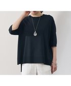 【自由区/JIYU-KU】のクレープストレッチプルオーバー ニットⅡ 人気、トレンドファッション・服の通販 founy(ファニー) ファッション Fashion レディースファッション Fashion for Women トップス・カットソー Cut & Sew Tops ニット Knit Tops & Sweaters カジュアルプルオーバー・ニットトップス Pullovers & Knit Tops / Casual Pullovers インナー Innerwear エレガント 上品 Elegant 春 Spring ジャケット Jacket, Outerwear ストレッチ Stretch, Stretchy Fabric セーター Sweater, Knitwear ドレープ Drape, Draping Fabric 定番 Standard, Basic Item 人気 Popular, Best Seller ボーダー Border, Stripe S/S・春夏 SS, Spring/Summer, Warm Season 夏 Summer thumbnail ブラック|ID: prp329100004861033 ipo3291000000036006152