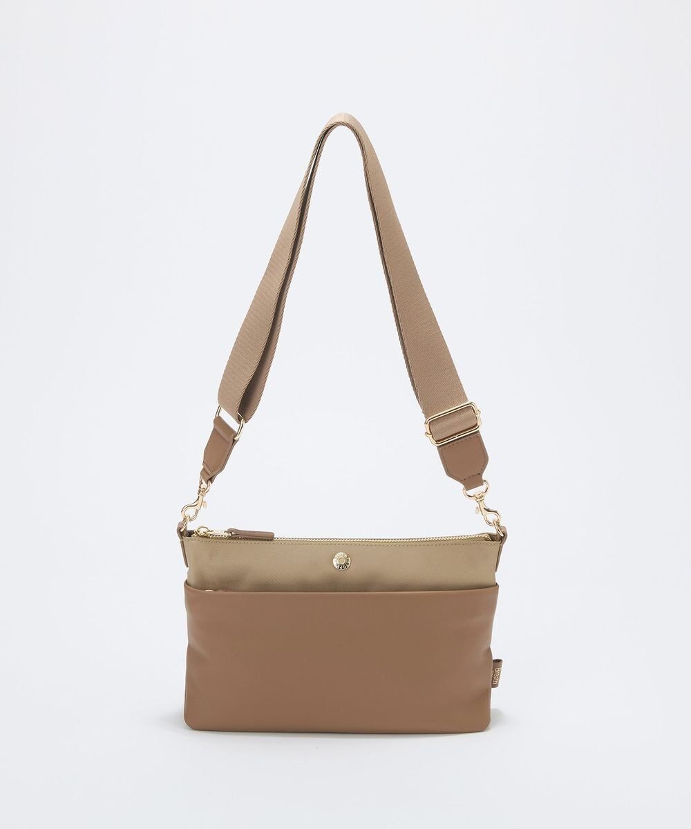 【トプカピ/TOPKAPI】の【Breath TOPKAPI】LINEA リネア レザーコンビ スワローマチ ショルダーバッグ インテリア・キッズ・メンズ・レディースファッション・服の通販 founy(ファニー) 　ファッション　Fashion　レディースファッション　Fashion for Women　バッグ　Bags　イタリア　Italy　コンビ　Combo, Combination Style　ショルダー　Shoulder, Shoulder Strap　スマート　Smart, Elegant　ポケット　Pocket, Pocket Detail　軽量　Lightweight, Ultra Light　ブラウン|ID: prp329100004861048 ipo3291000000036006409