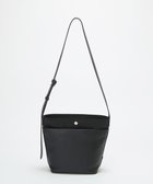 【トプカピ/TOPKAPI】の【Breath TOPKAPI】LINEA リネア レザーコンビ バケット ショルダーバッグ ブラック|ID: prp329100004861049 ipo3291000000036006418