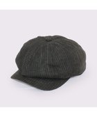 【アトレナ/ATRENA】のBLACK&INDIGO NEWSBOY 人気、トレンドファッション・服の通販 founy(ファニー) ファッション Fashion レディースファッション Fashion for Women キャップ&ハット Hats & Caps インディゴ Indigo Denim キャスケット Casquette, Newsboy Cap ストライプ Stripe, Striped Pattern ベーシック Basic, Essential 帽子 Hat, Headwear thumbnail ブラック|ID: prp329100004861078 ipo3291000000036006879